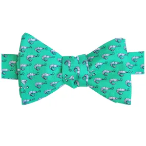 Audubon Green Shrimp Cocktail Bow Tie