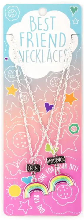 Best Friends Necklaces Rainbows