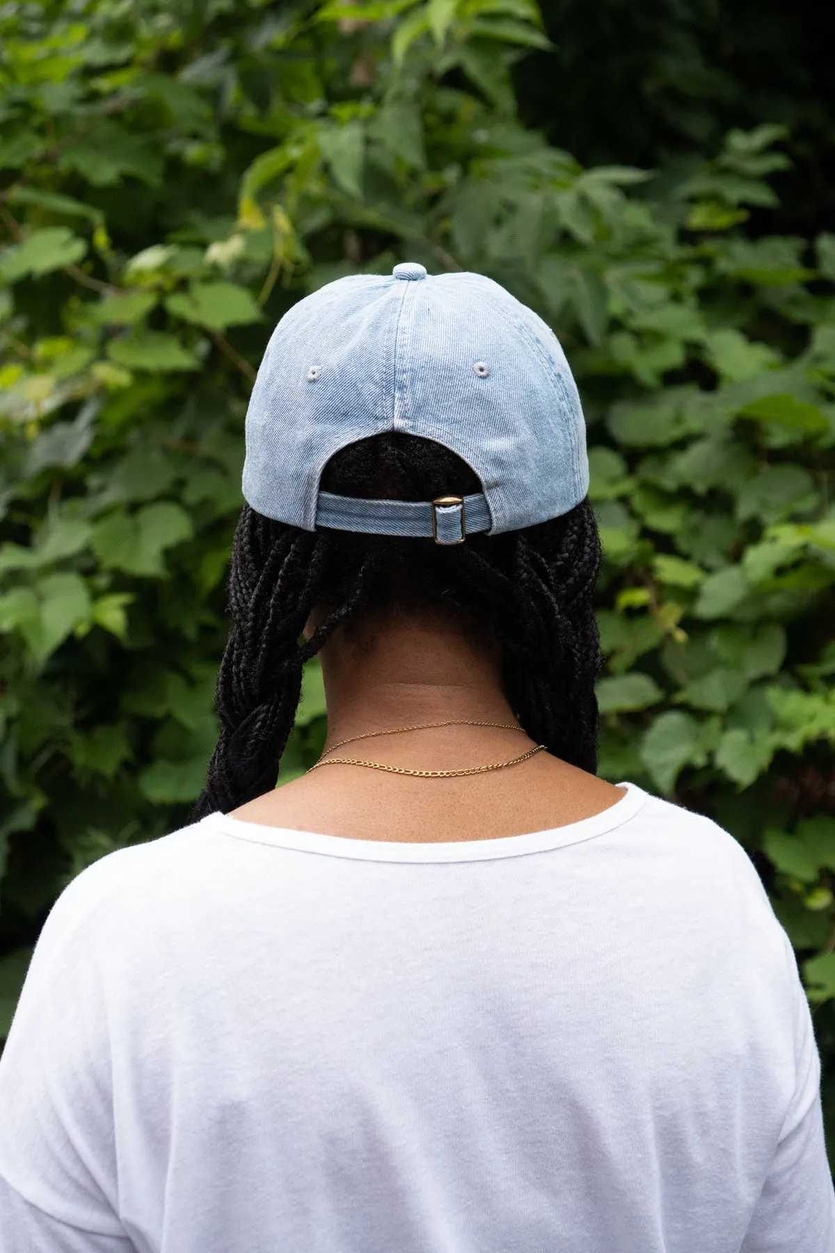 Bookworm Denim Cap