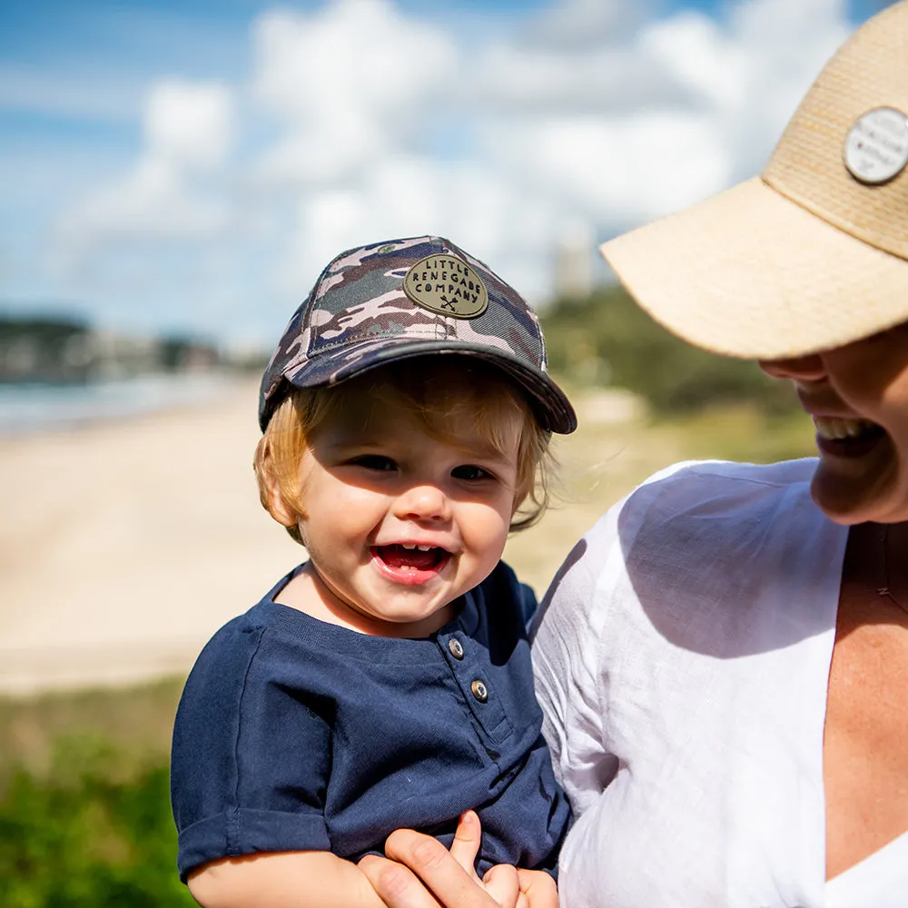 CAMO BASEBALL CAP - 3 Sizes