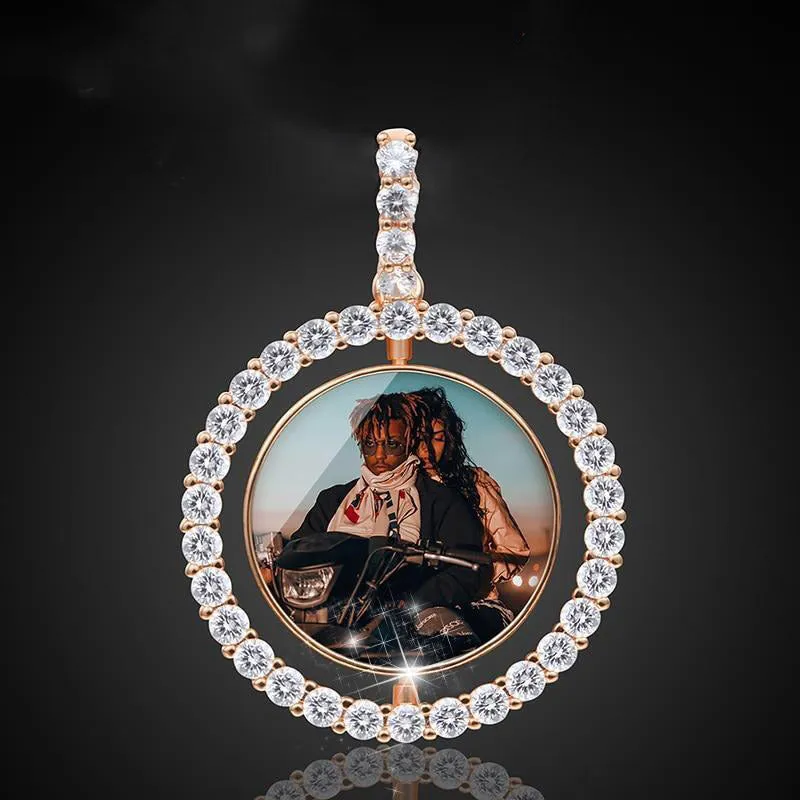 Double Sided Picture Pendant-Custom Medallion Necklace