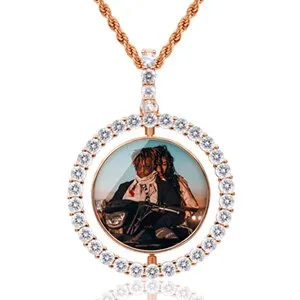 Double Sided Picture Pendant-Custom Medallion Necklace