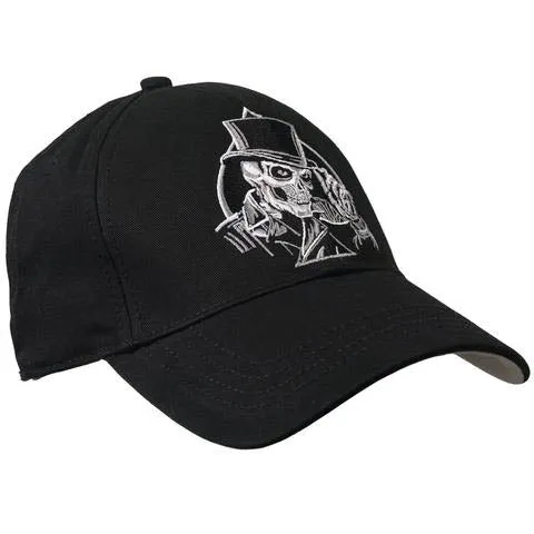 Fat Skeleton ™ Top Hat Skull Baseball Cap