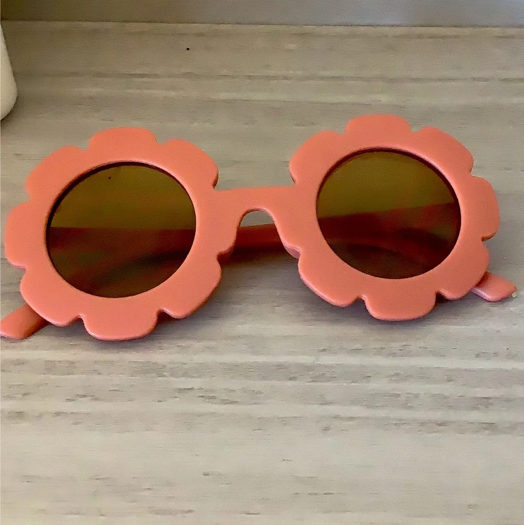 Flower Frame Sunglasses for Kids