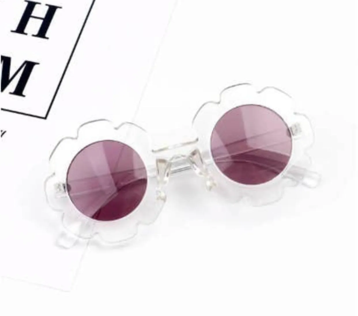 Flower Frame Sunglasses for Kids