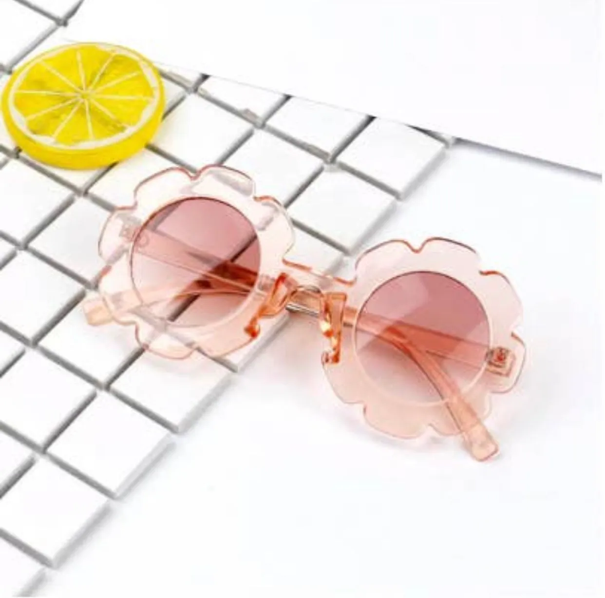 Flower Frame Sunglasses for Kids