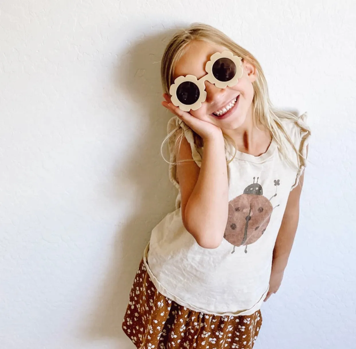 Flower Frame Sunglasses for Kids