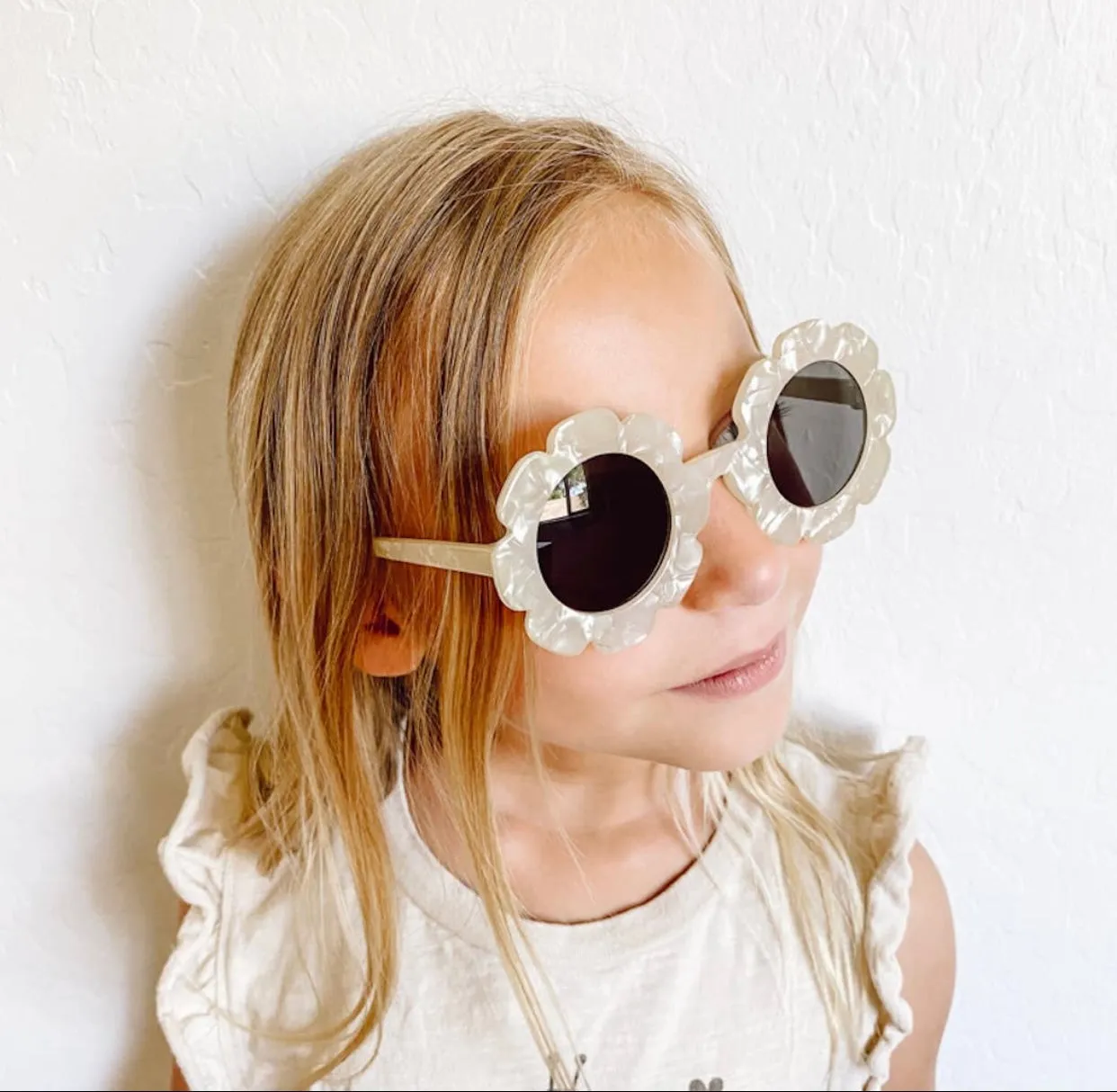 Flower Frame Sunglasses for Kids