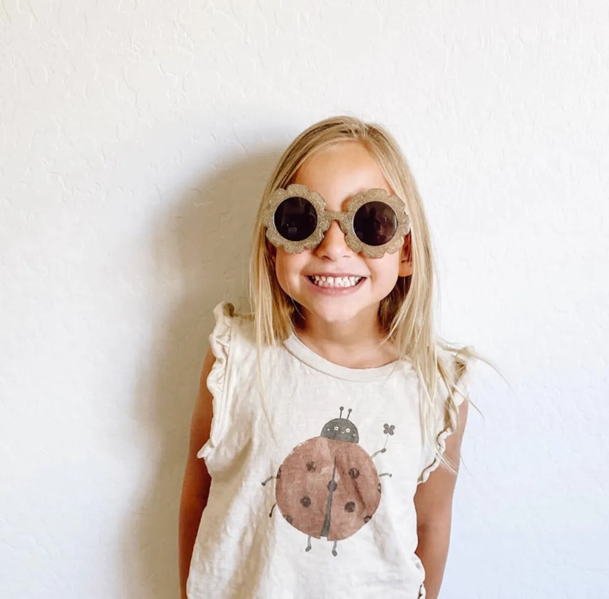 Flower Frame Sunglasses for Kids