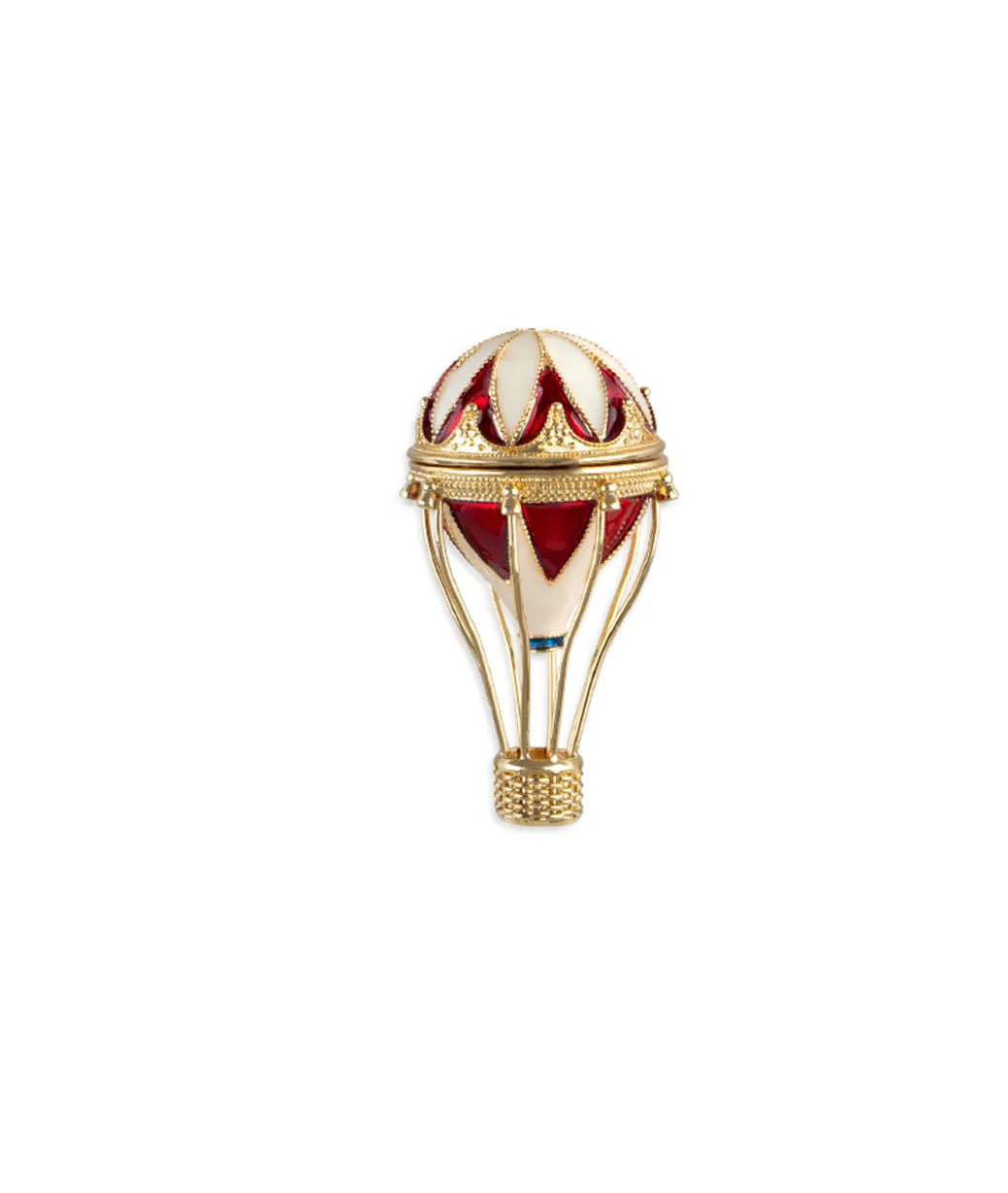 Hot Air Balloon Brooch