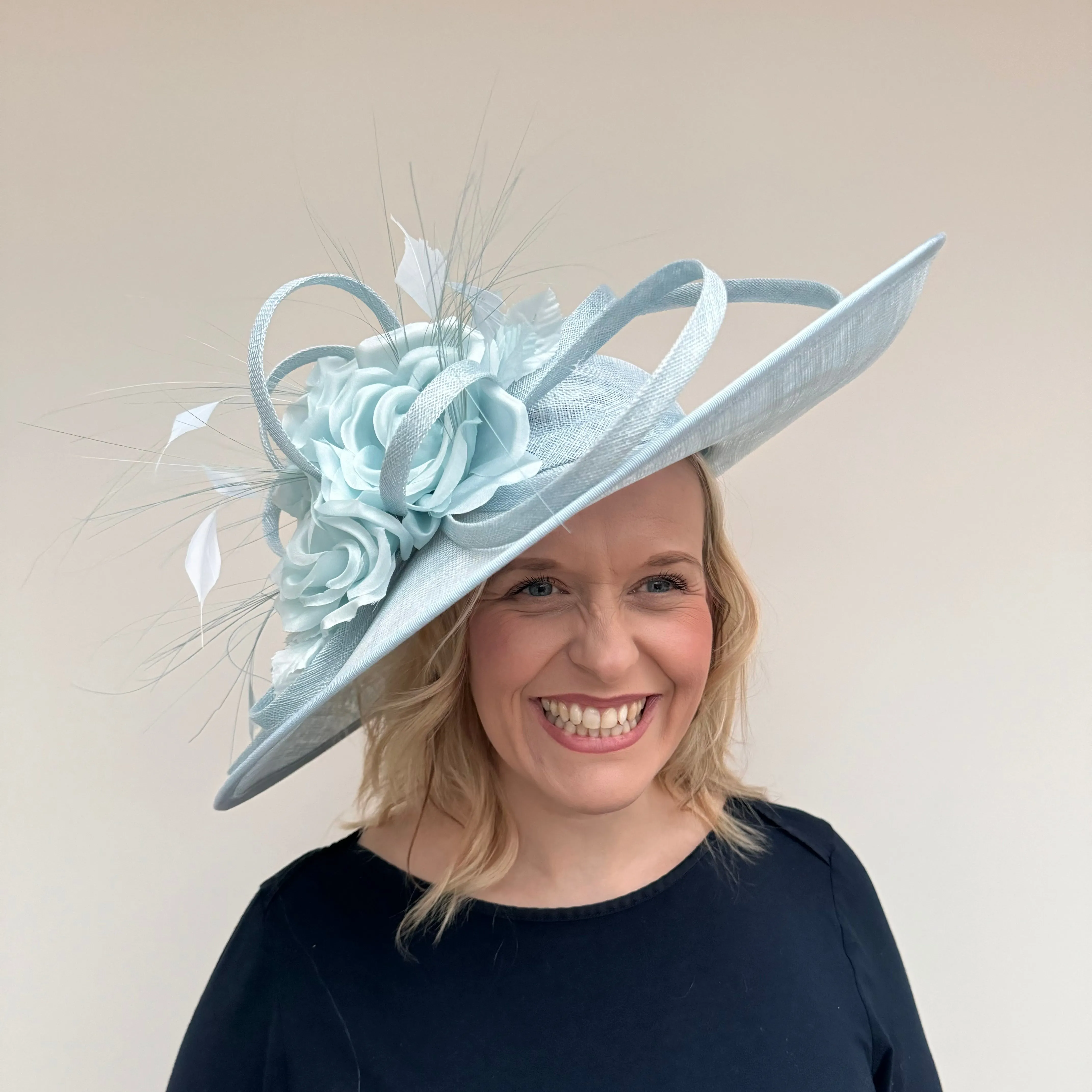 J Bees JB22/258 Large Wedding Hatinator in Blues