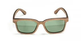 Nash Timber Green Glasses