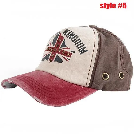 New Fashion Leisure Baseball Caps,Men and Women Fashion Rivet Peaked