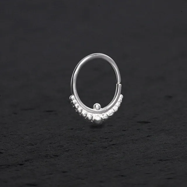 Silver Nose Ring | Indian Mystique