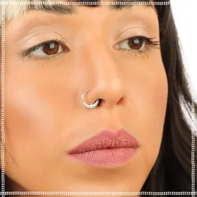 Silver Nose Ring | Indian Mystique