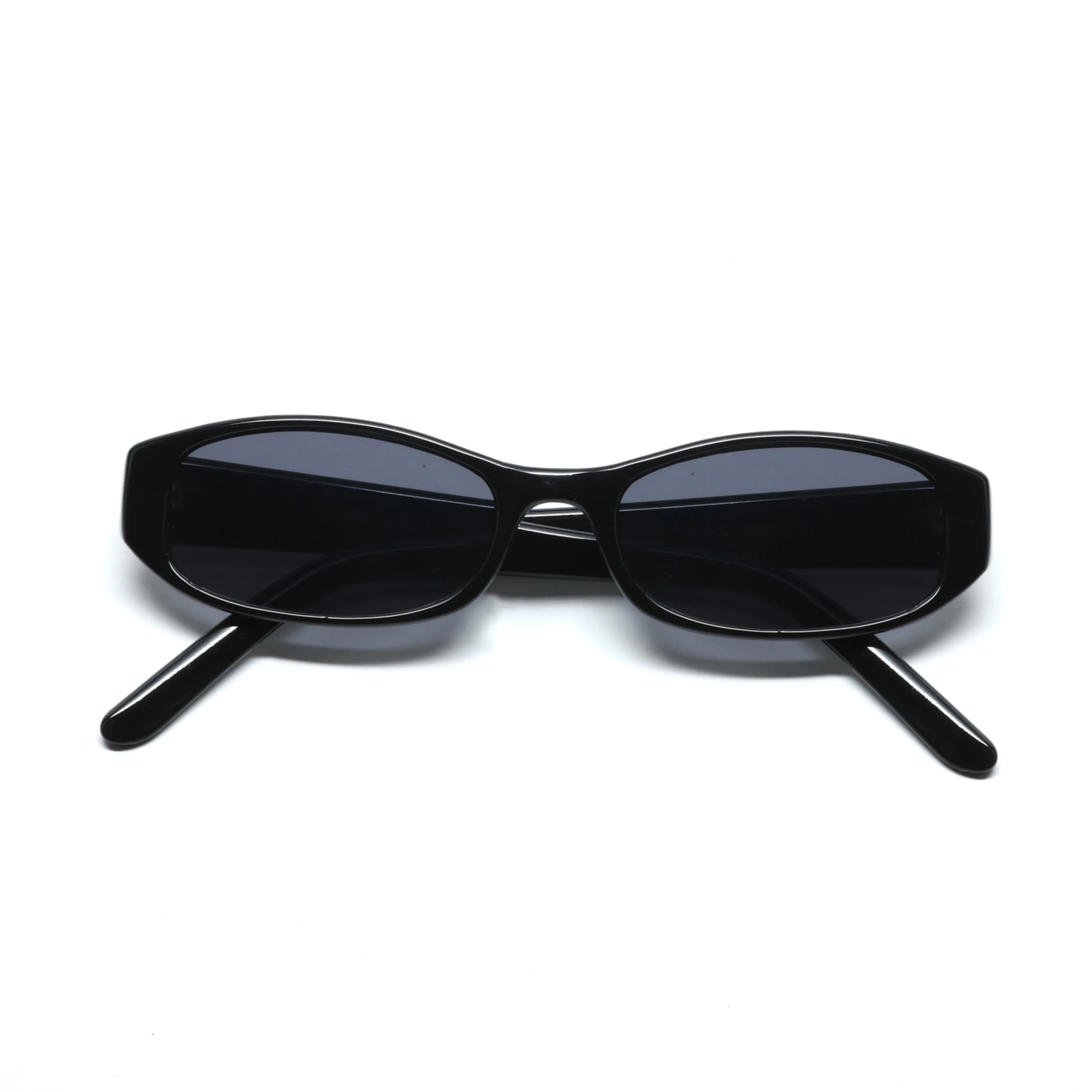 //Style 072// Deluxe Vintage Standard Size 90s Deadstock Sunglasses - Black