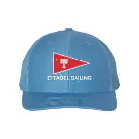 The Citadel, Burgee, Sports Club-Sailing, Richardson Carolina Blue - Snapback Trucker Cap - 112 (Copy)