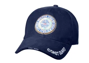 U.S. Coast Guard Deluxe Low Profile Insignia Cap