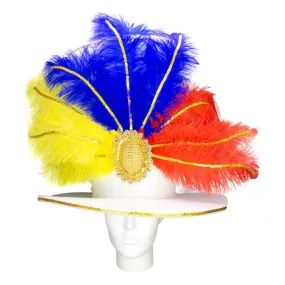 Venezuela Feathers Bride Hat